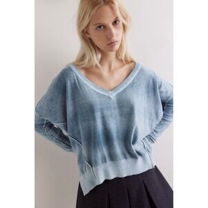 We The Free Gibson V-Neck Pullover Rainforest Combo size‎ Large NWOT